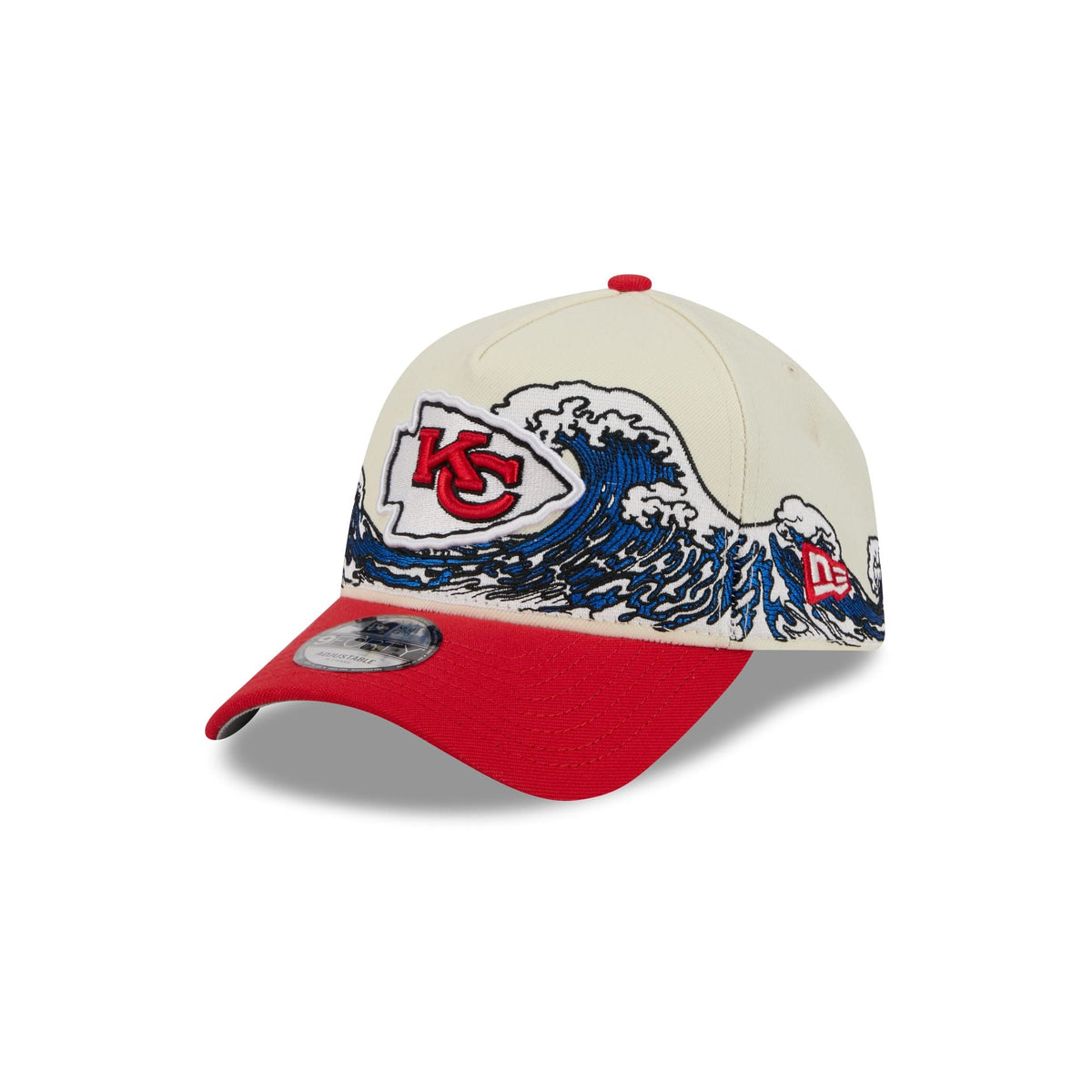 Kansas City Chiefs Tidal Flow 9FORTY A-Frame Snapback Hat