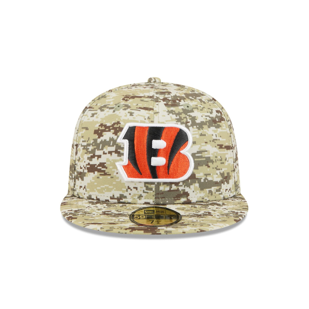 Cincinnati Bengals 2025 Salute to Service Fan Gear 59FIFTY Fitted Hat