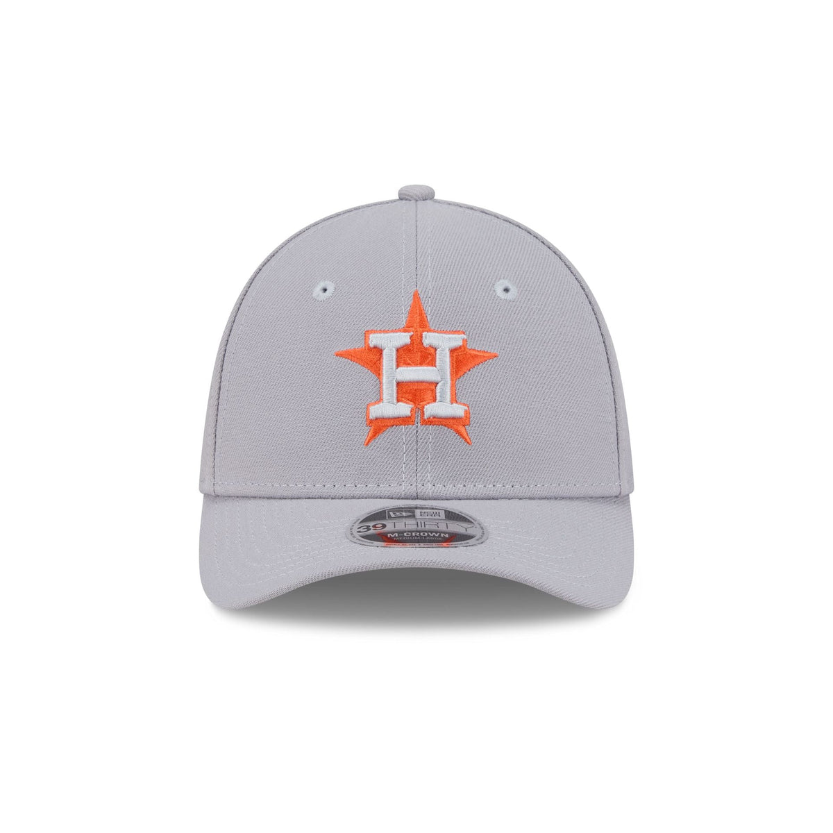 Houston Astros Gray 39THIRTY M-Crown Stretch Fit Hat