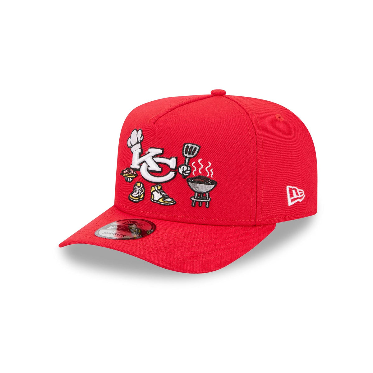 Kansas City Chiefs Cartoon 9FIFTY A-Frame Snapback Hat