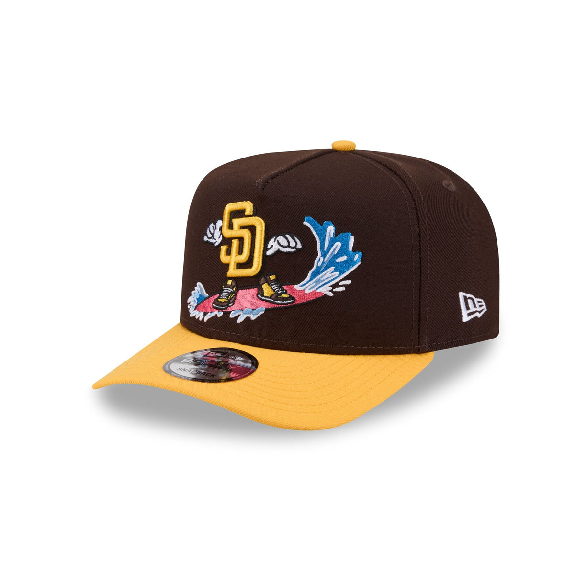 San Diego Padres Cartoon 9FIFTY A-Frame Snapback Hat