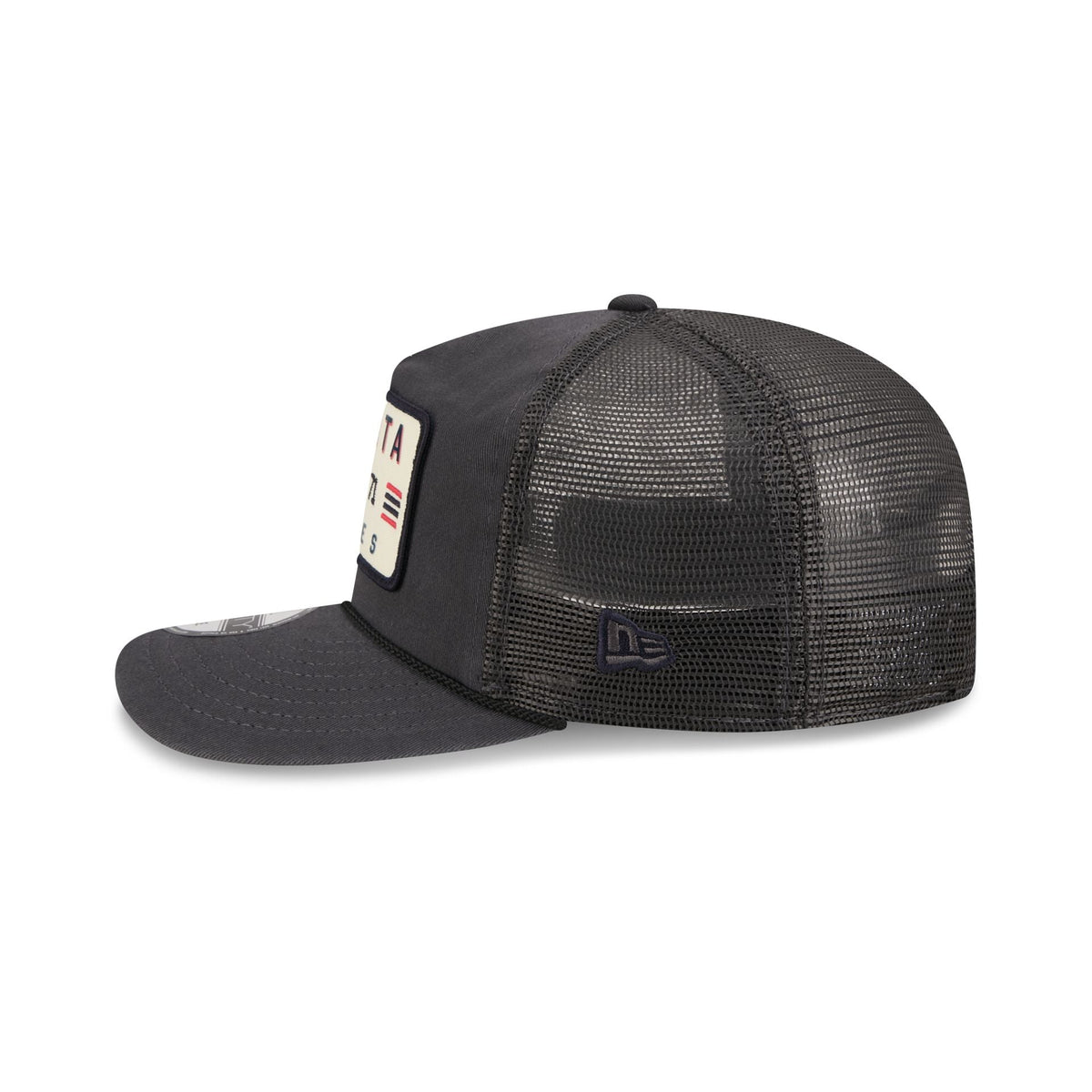 Atlanta Braves Washed Graphite 19TWENTY Trucker Hat