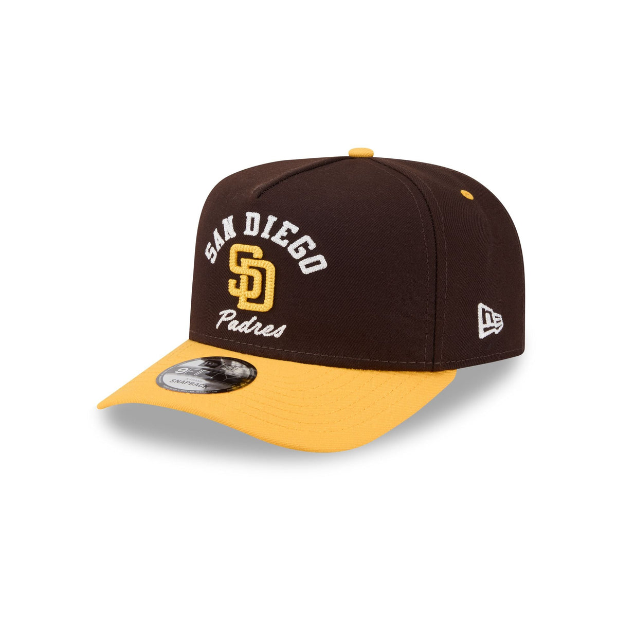 San Diego Padres Arched 9FIFTY A-Frame Snapback Hat