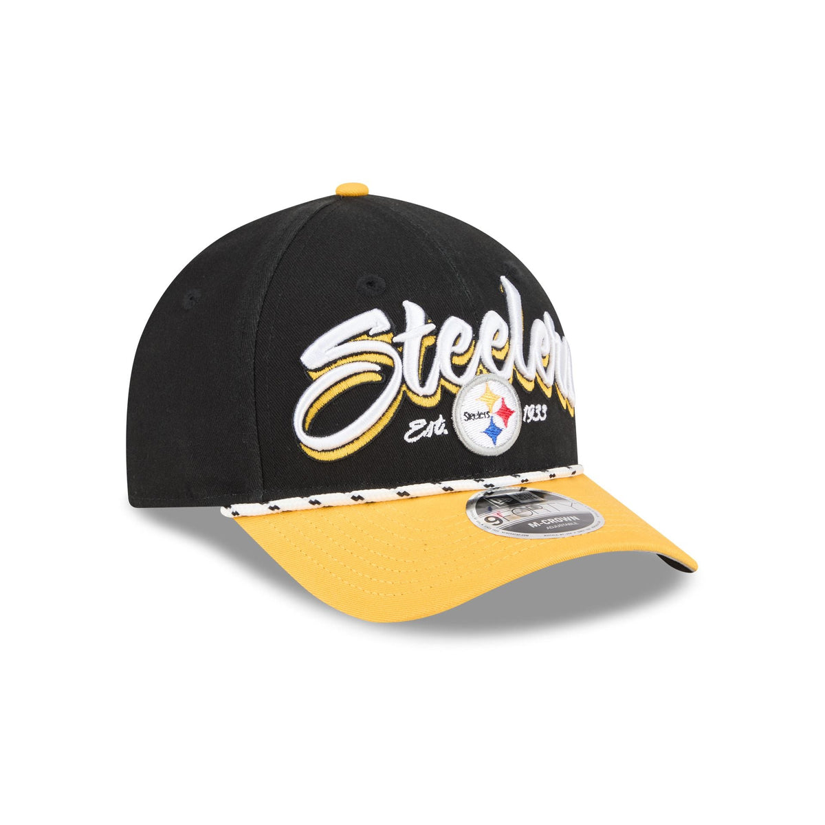 Pittsburgh Steelers Team Loyal 9FORTY M-Crown Snapback Hat
