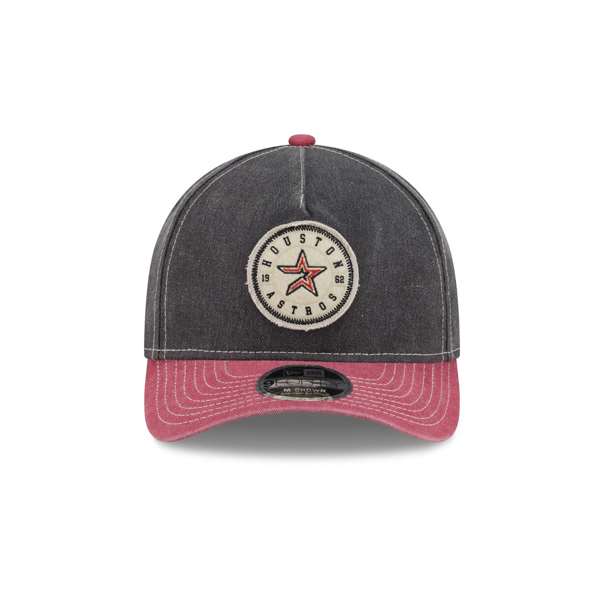 Houston Astros Felt 9FORTY M-Crown A-Frame Snapback Hat