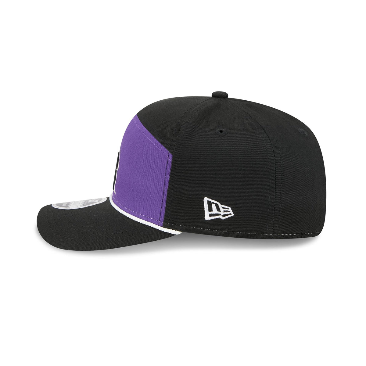 Colorado Rockies Split Panel 9SEVENTY Stretch-Snap Hat
