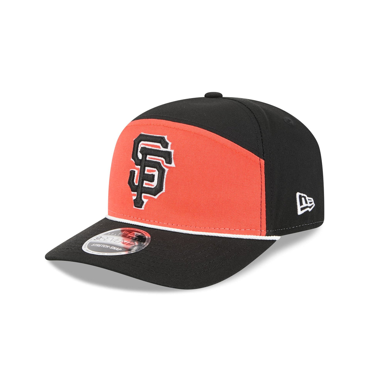 San Francisco Giants Split Panel 9SEVENTY Stretch-Snap Hat