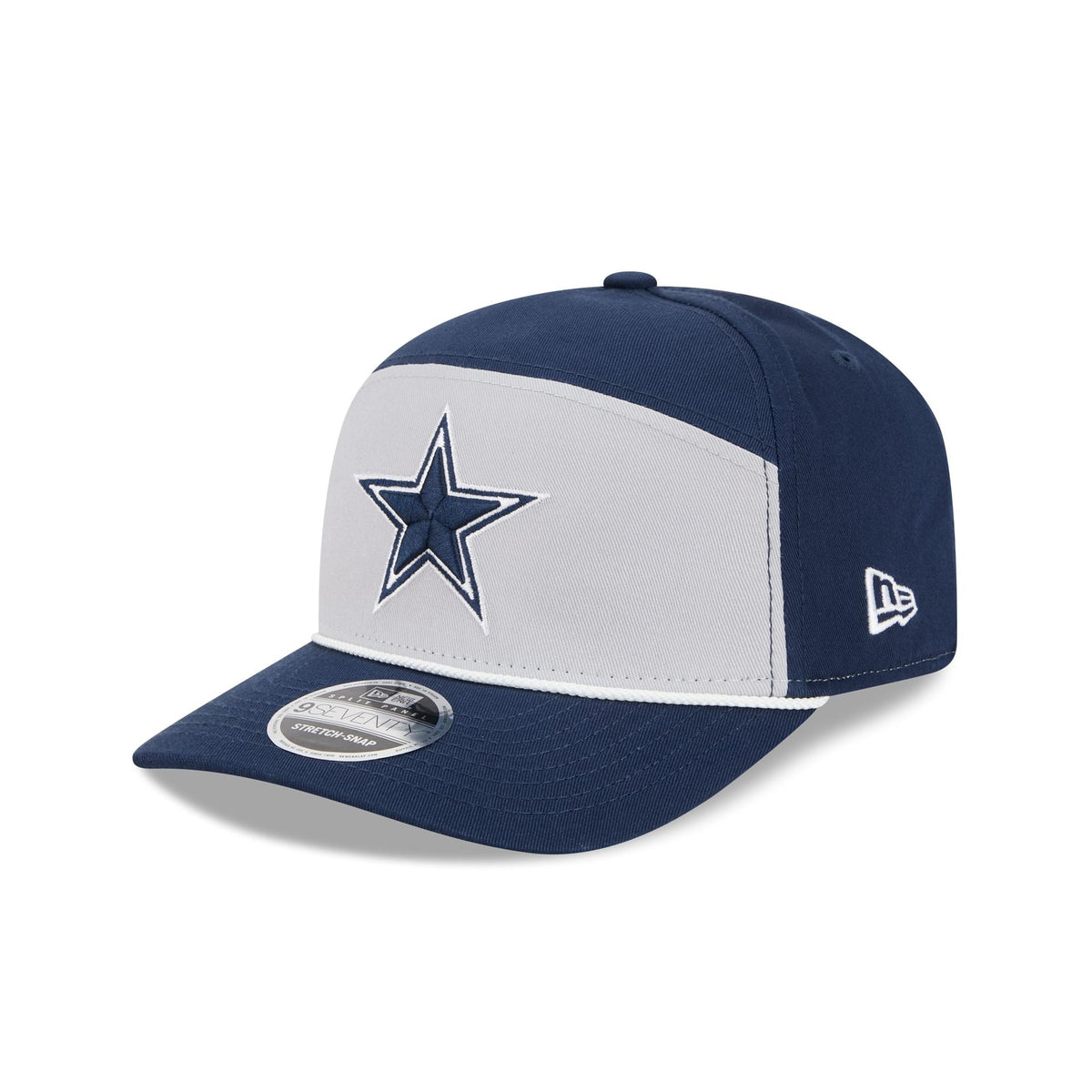 Dallas Cowboys Split Panel 9SEVENTY Stretch-Snap Hat