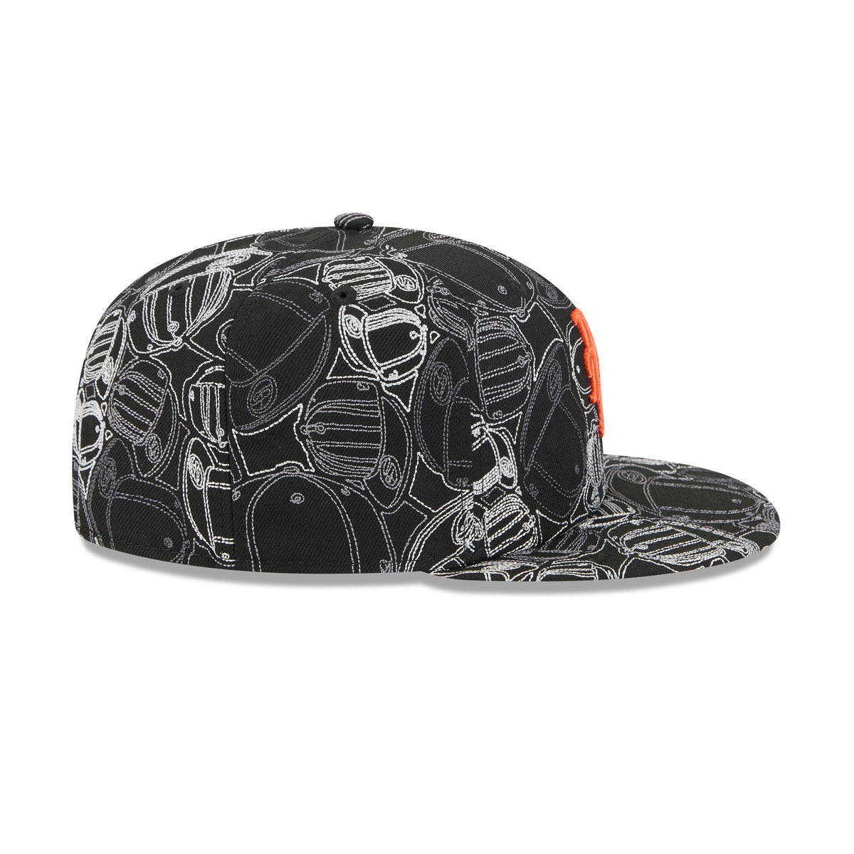 New York Mets Cap Scramble 59FIFTY Fitted Hat