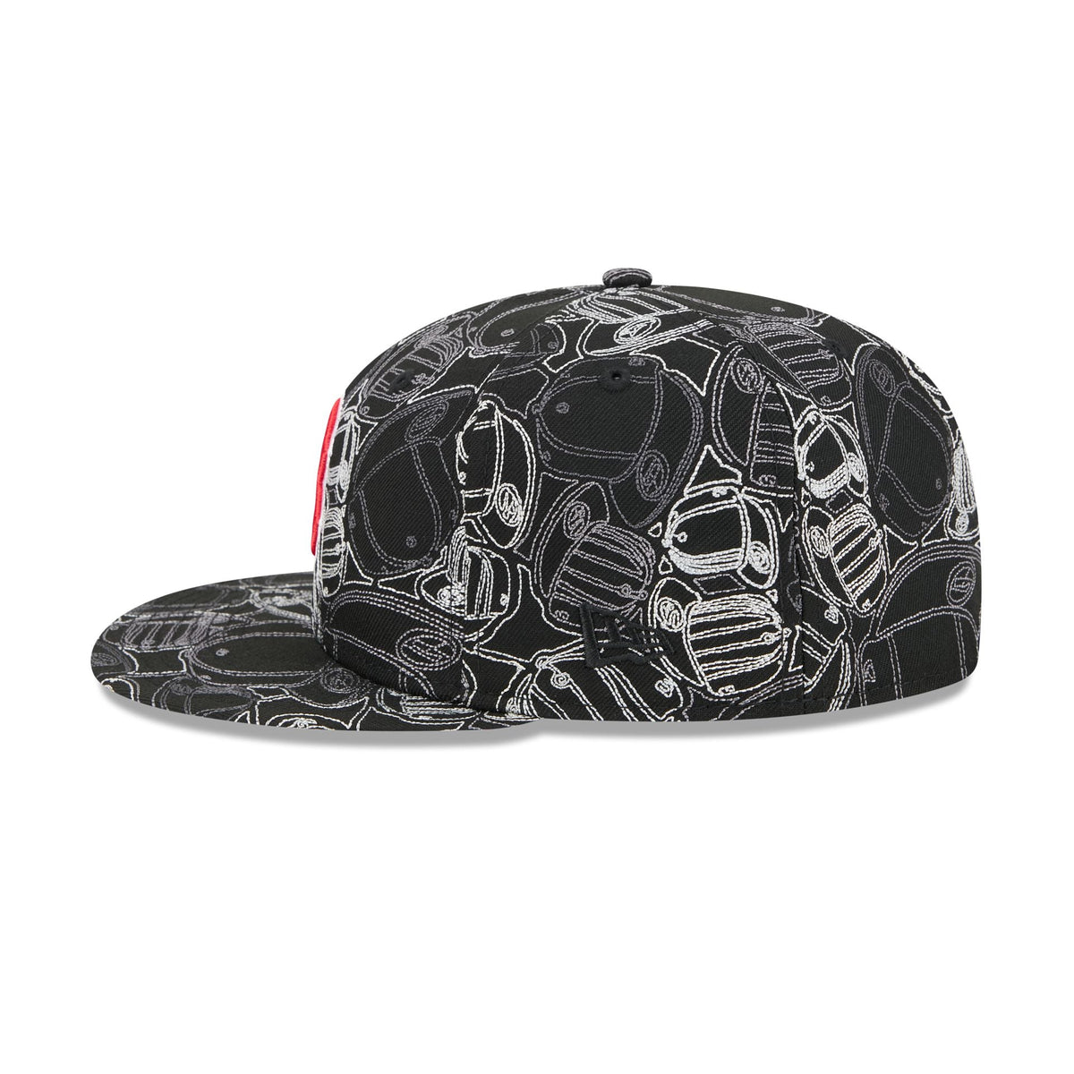 Boston Red Sox Cap Scramble 59FIFTY Fitted Hat