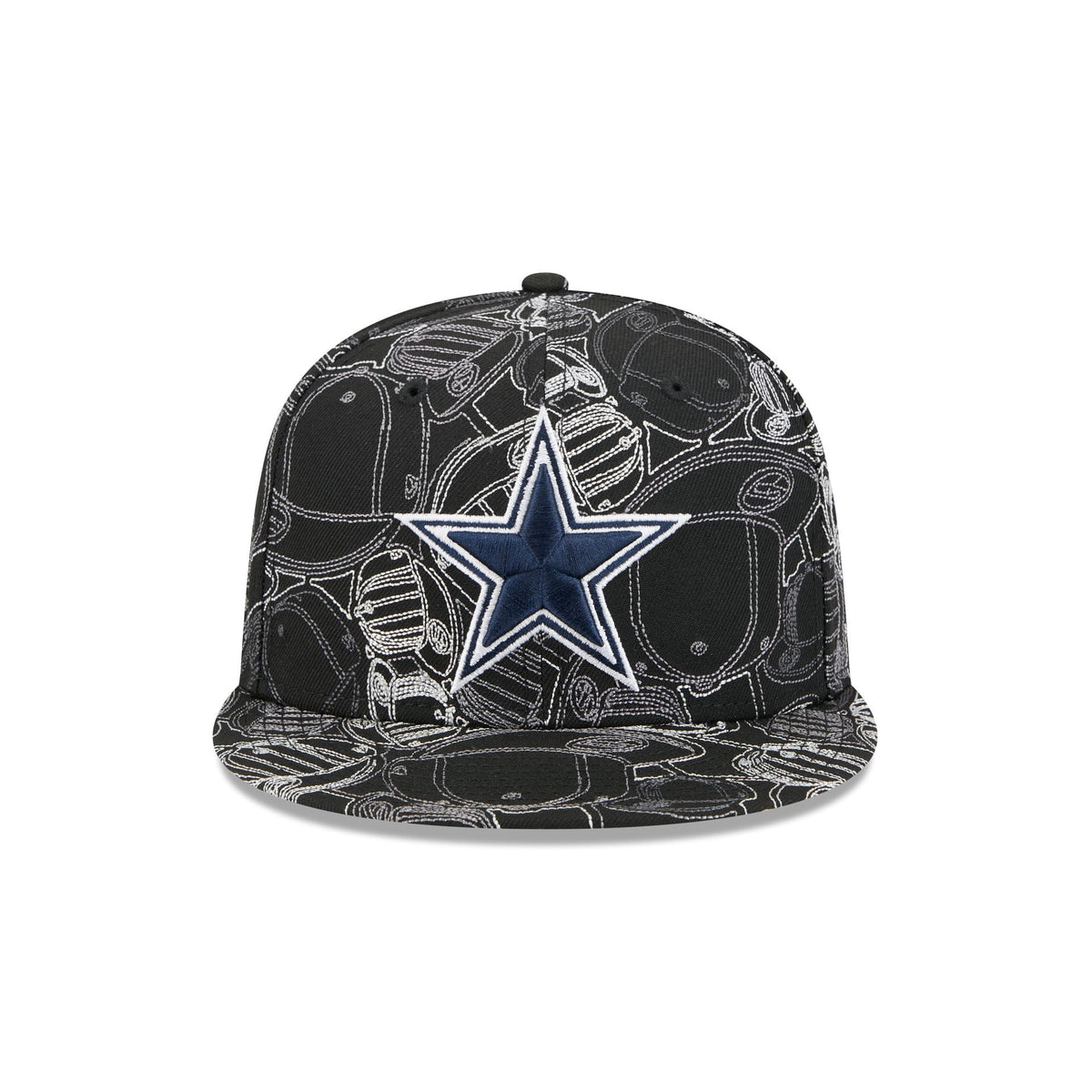 Dallas Cowboys Cap Scramble 59FIFTY Fitted Hat