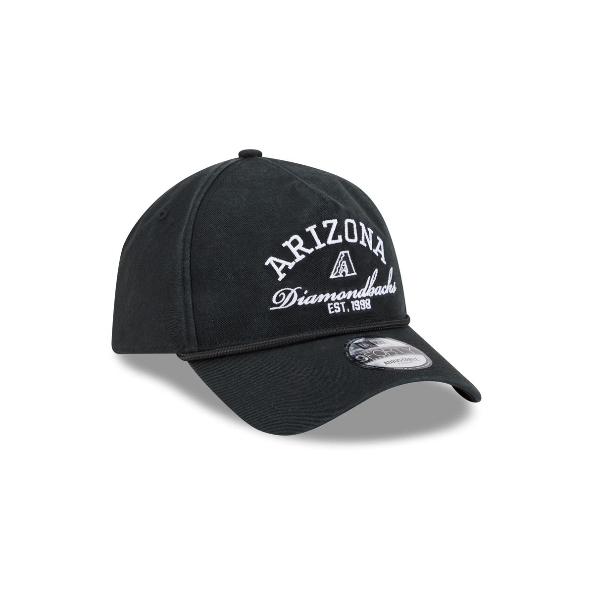 Arizona Diamondbacks Stacked Rope 9FORTY A-Frame Snapback Hat