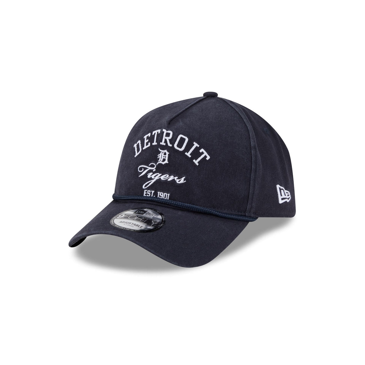 Detroit Tigers Stacked Rope 9FORTY A-Frame Snapback Hat