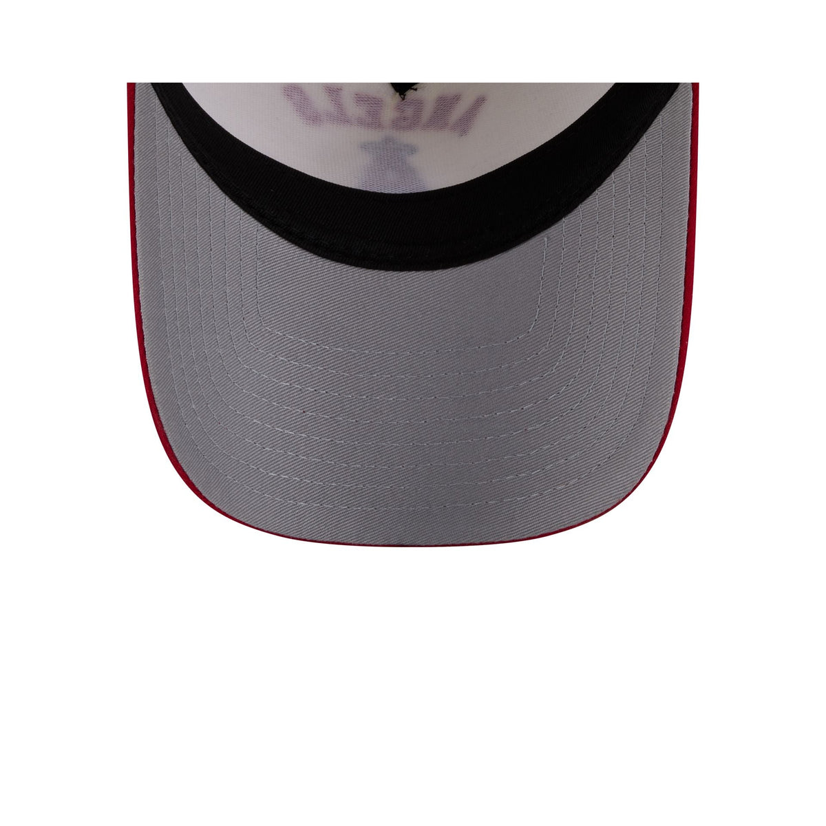 Los Angeles Angels Chrome White Arched 9FORTY A-Frame Snapback Hat