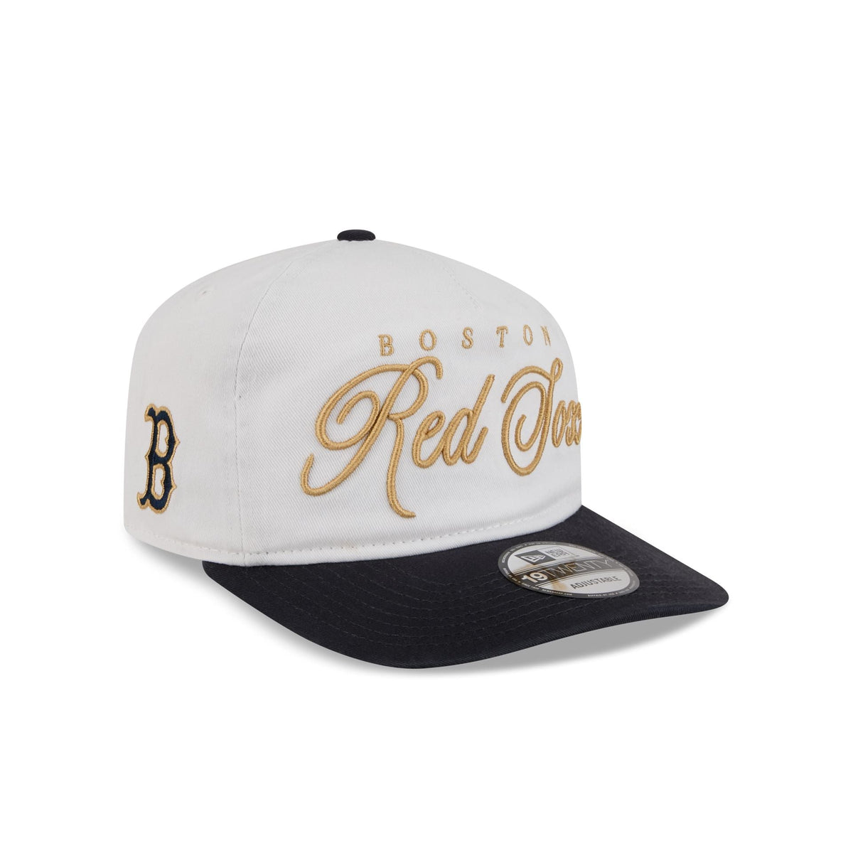 Boston Red Sox Gold Scripted 19TWENTY Adjustable Hat