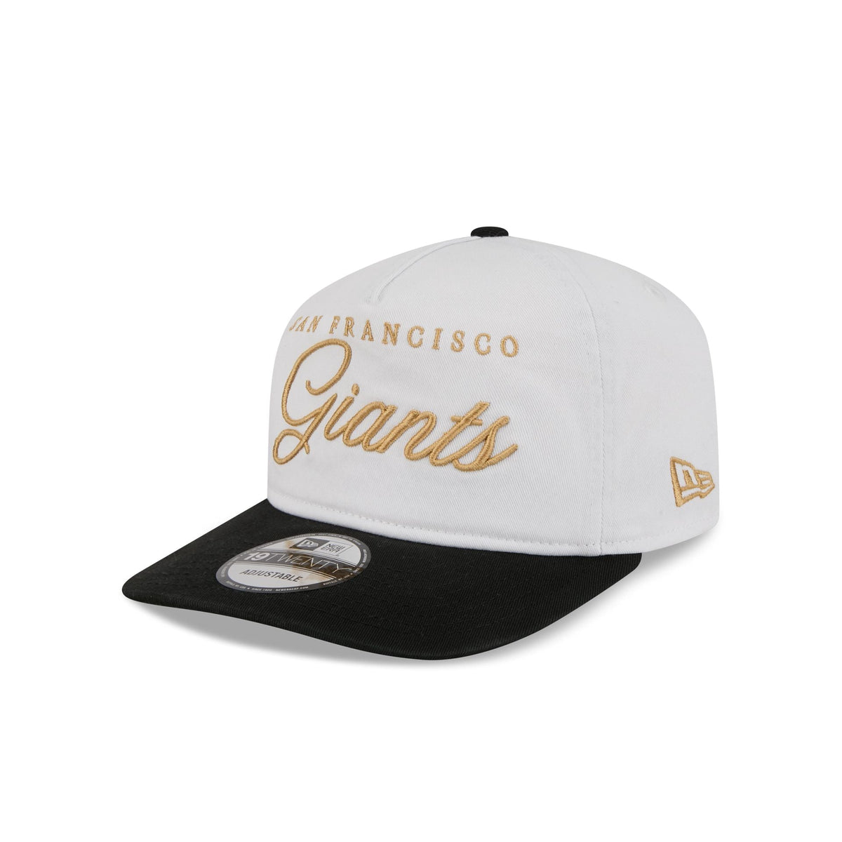 San Francisco Giants Gold Scripted 19TWENTY Adjustable Hat