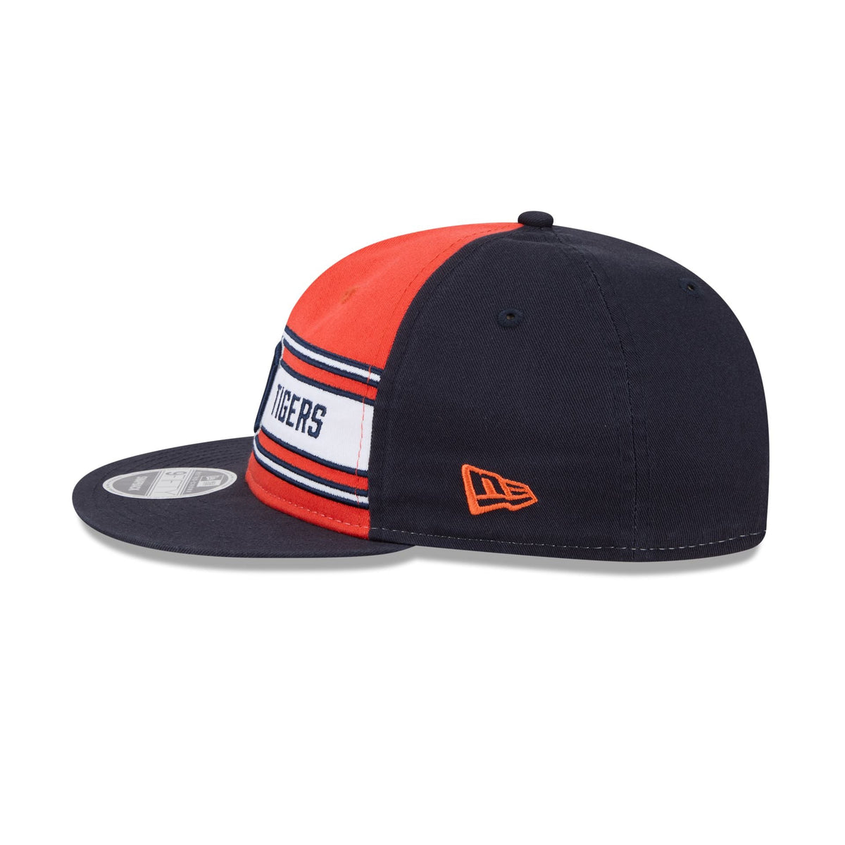 Detroit Tigers Team Stripes Retro Crown 9FIFTY Snapback Hat