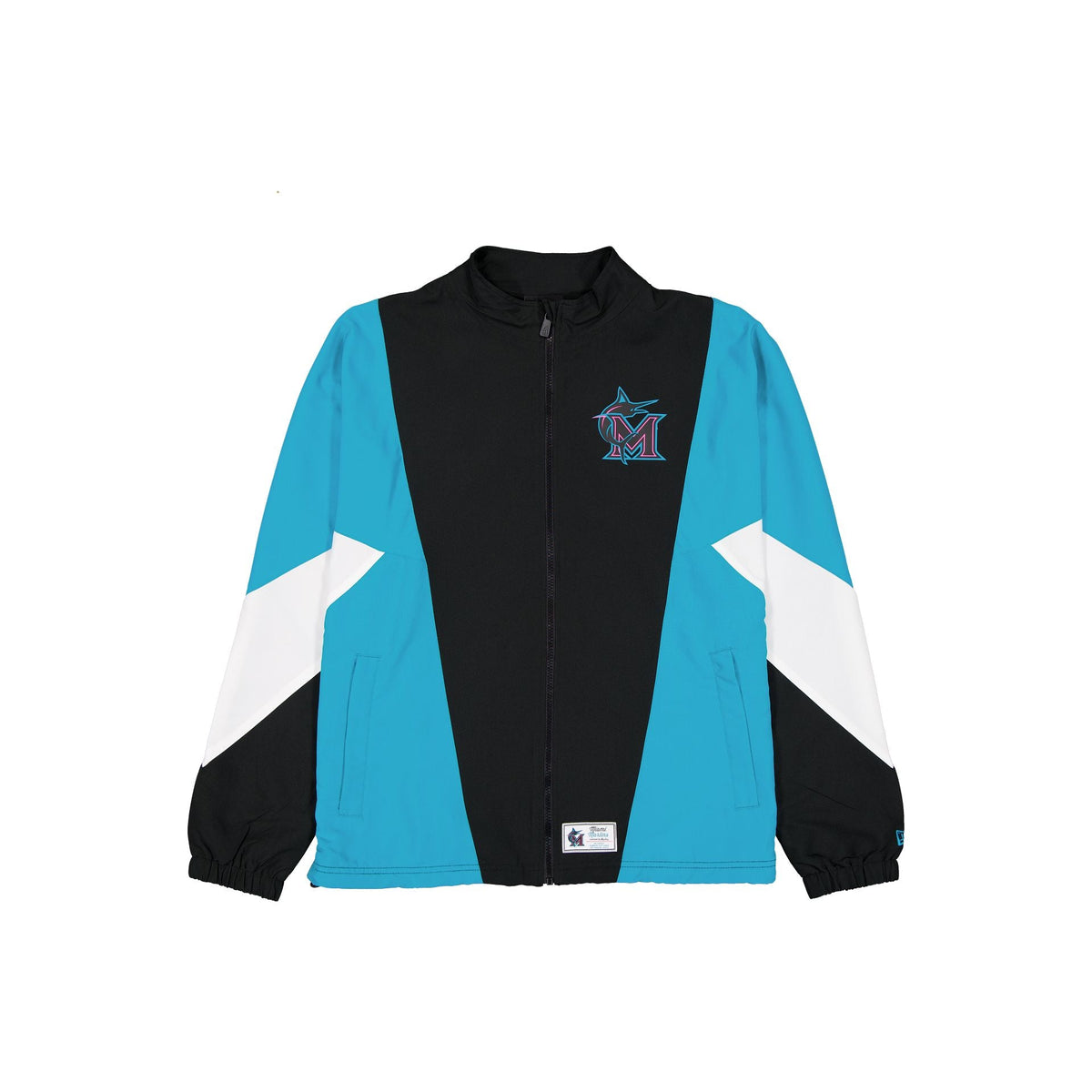 Miami Marlins 2026 City Connect Color Block Windbreaker