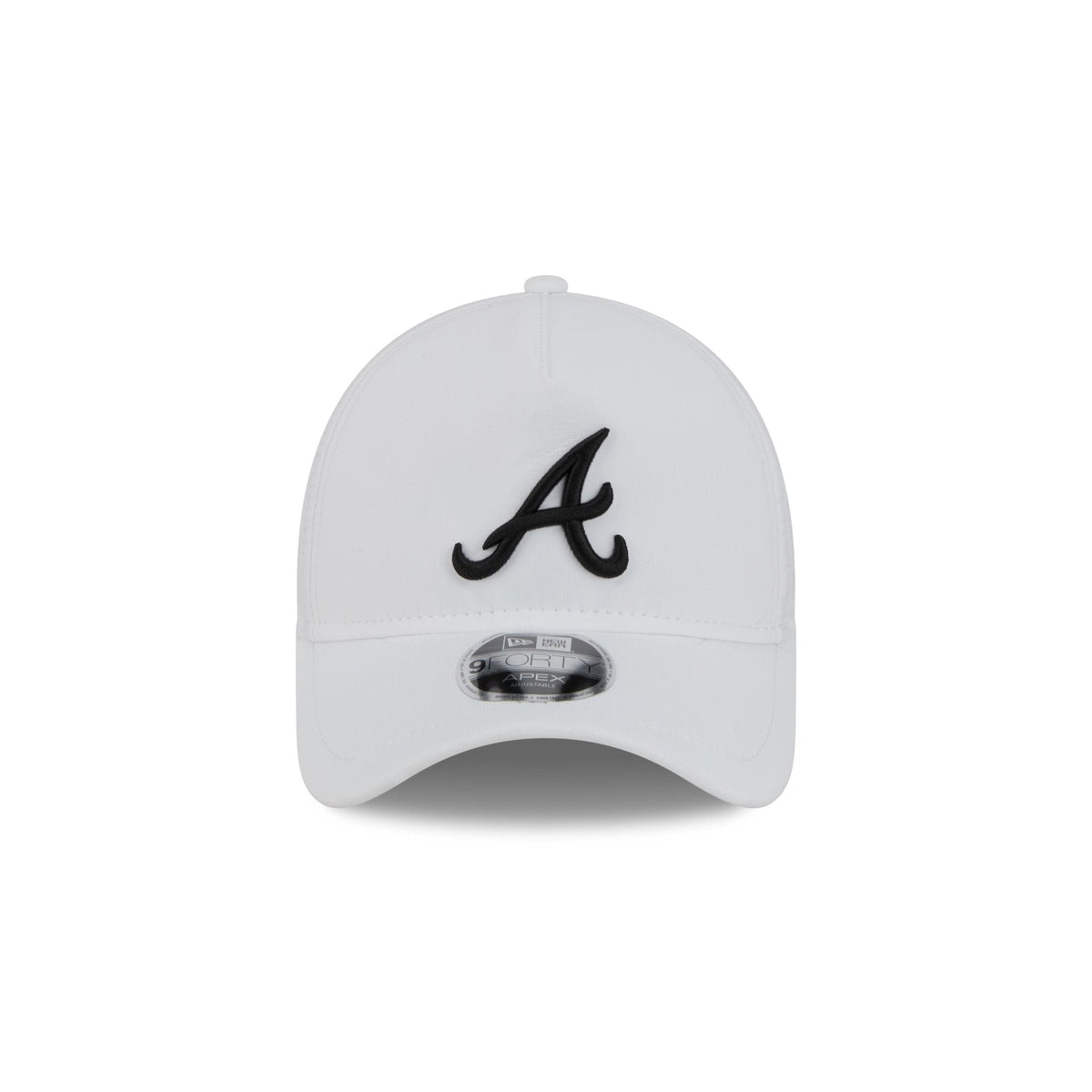 Atlanta Braves White 9FORTY APEX Snapback Hat