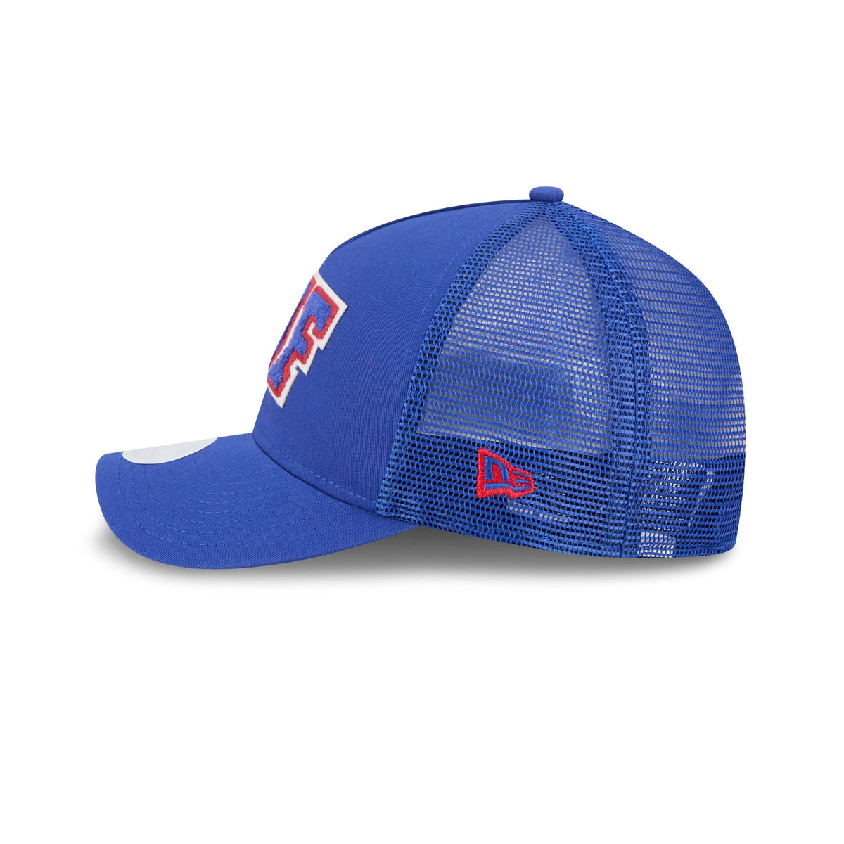 Buffalo Bills Scoreboard Women's 9FORTY M-Crown A-Frame Trucker Hat