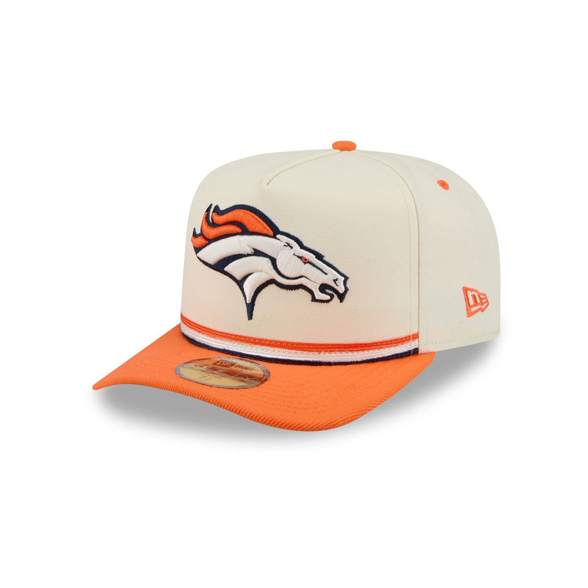 Denver Broncos Vintage Stripe 59FIFTY A-Frame Fitted Hat