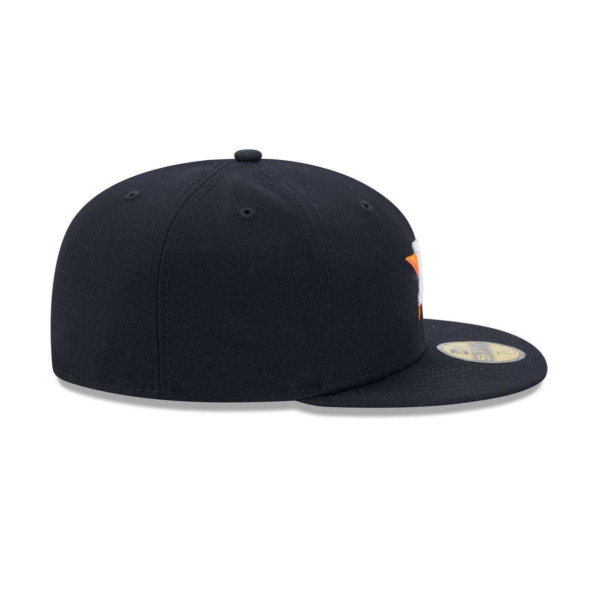 Houston Astros Side Script 59FIFTY Fitted Hat