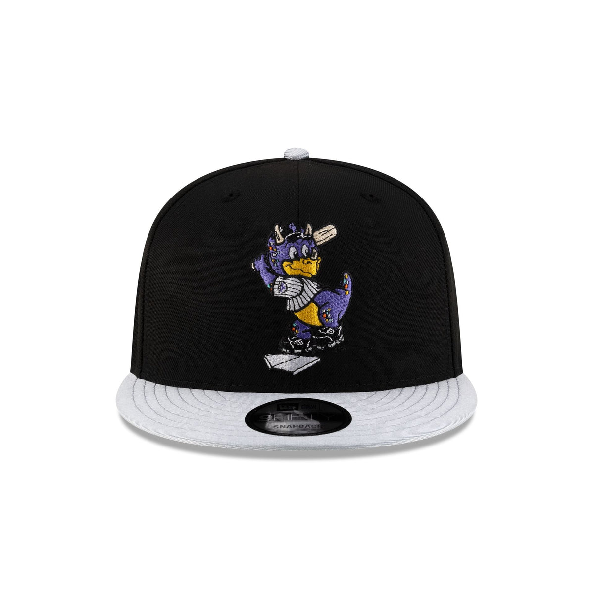 Colorado Rockies Mascot Black 9FIFTY Snapback Hat