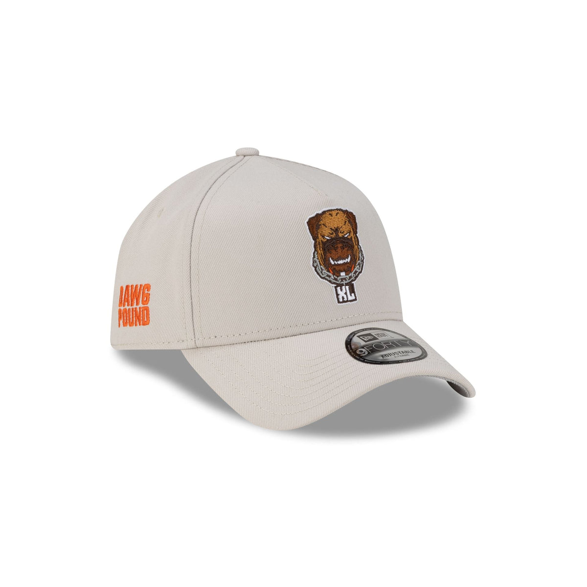Cleveland Browns Dawg Pound 40th Anniversary 9FORTY A-Frame Snapback Hat