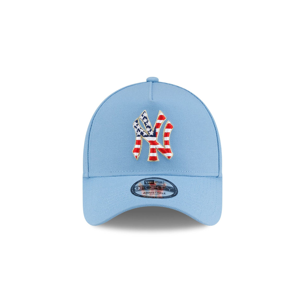 New York Yankees Red. White & Blue 9FORTY A-Frame Snapback Hat