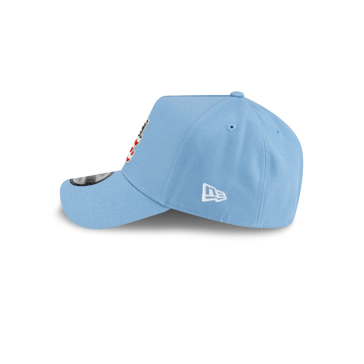 Atlanta Braves Red. White & Blue 9FORTY A-Frame Snapback Hat