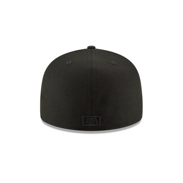 Cincinnati Reds Blackout Basic 59FIFTY Fitted Hat