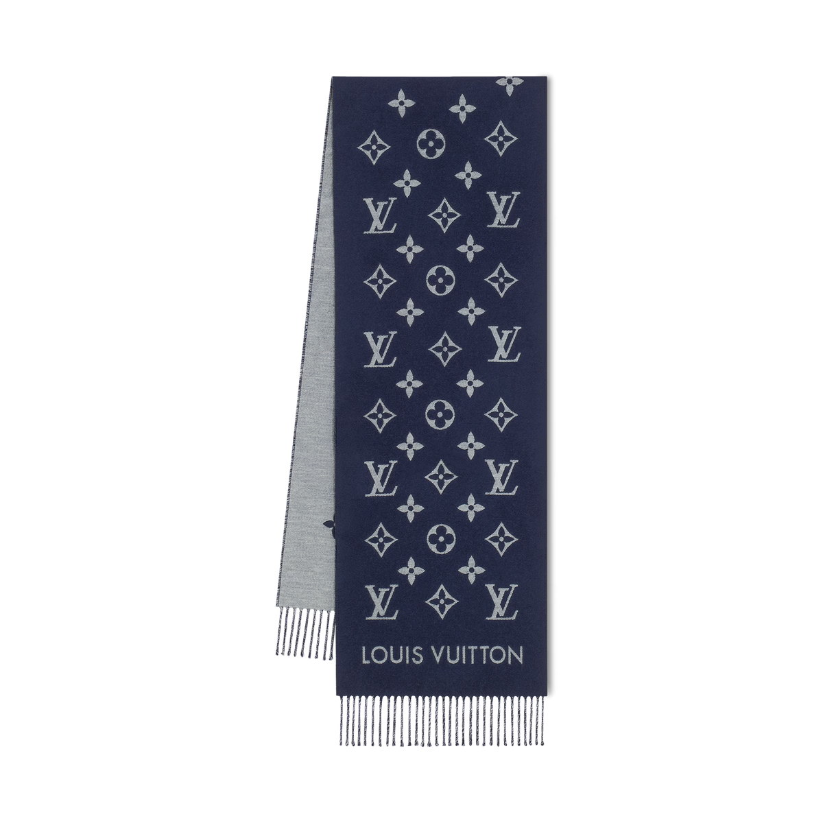 LV Scarf (All About Monogram - Blue)
