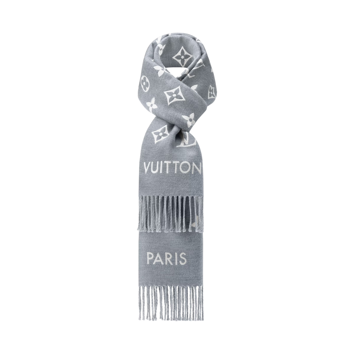 LV Scarf (All About Monogram - Grey)