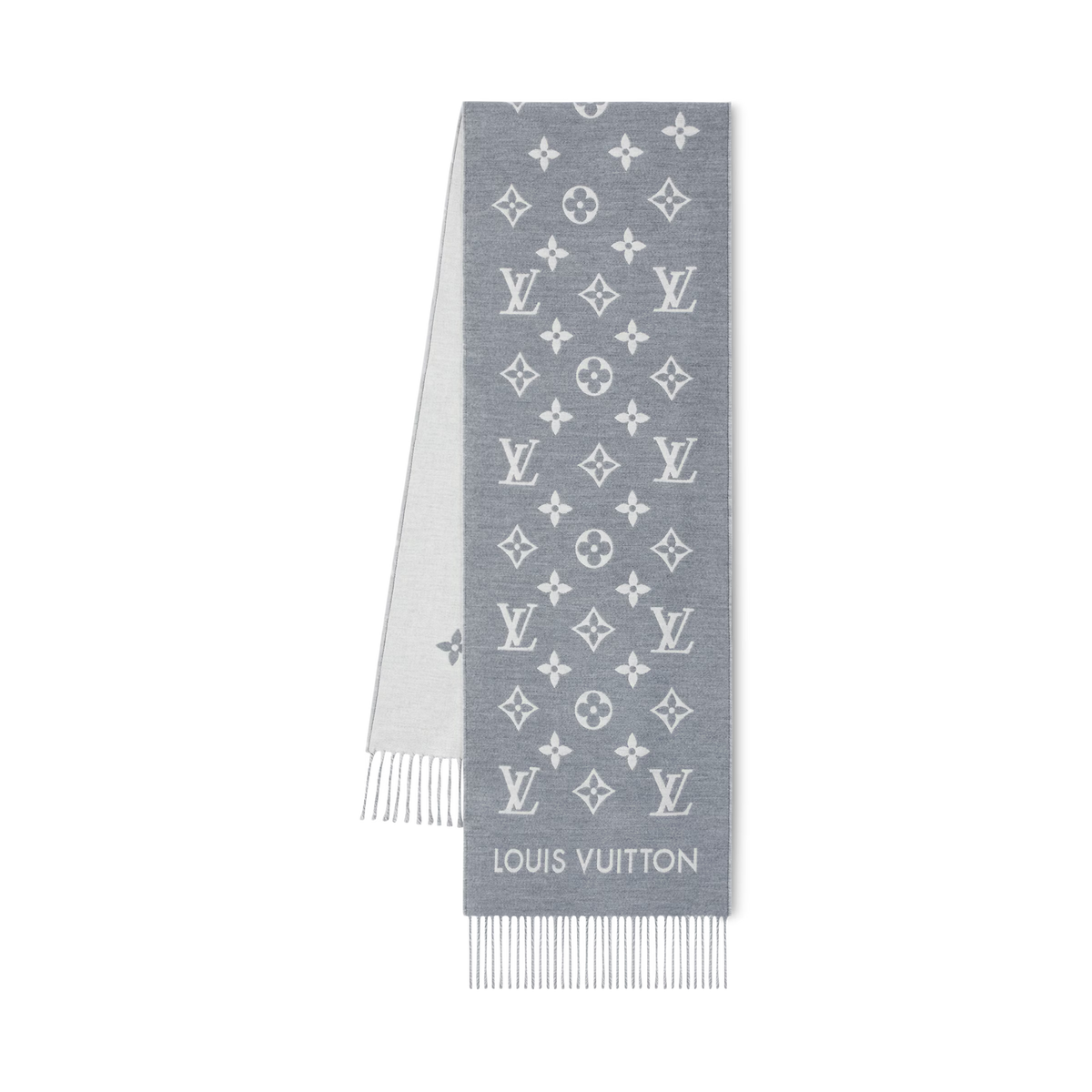 LV Scarf (All About Monogram - Grey)