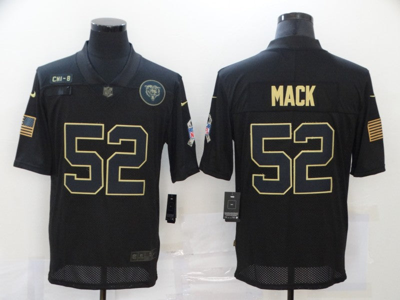 Men’s Chicago Bears Khalil Mack #52 Black Jersey